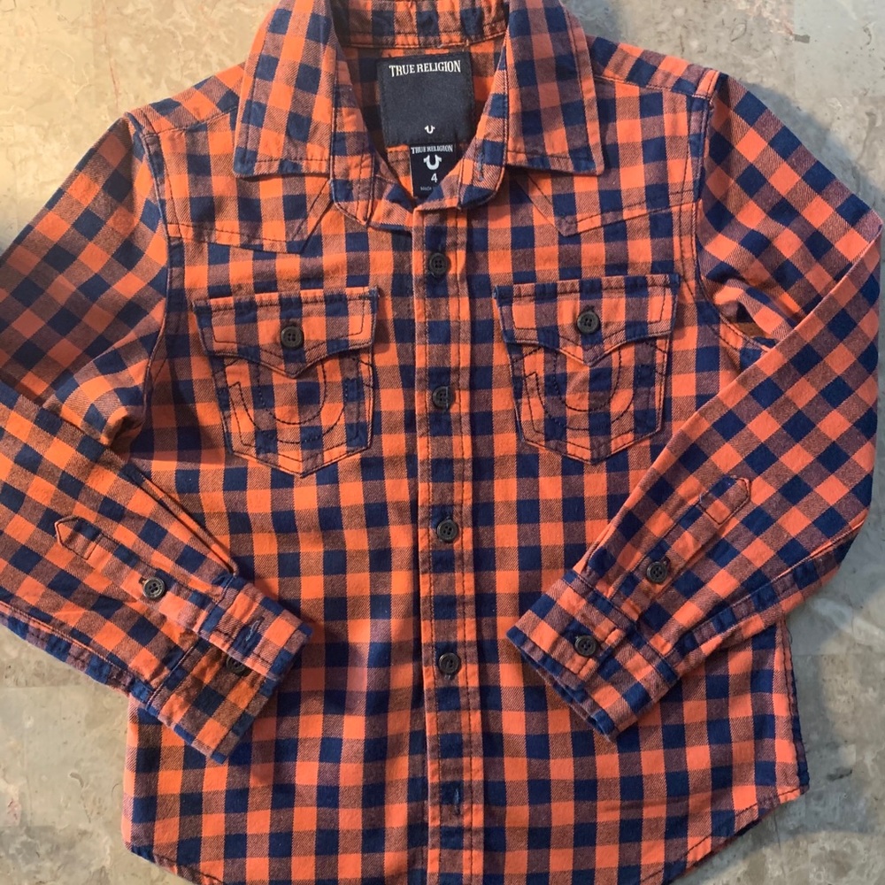 Boys true religion button down
